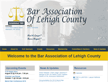 Tablet Screenshot of mail.lehighbar.org